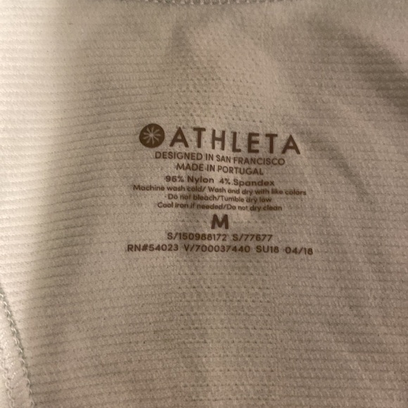 Athleta Light Green Razorback Athletic Top - Picture 6 of 6